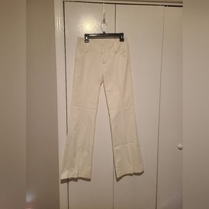 Alice + Olivia White Trousers